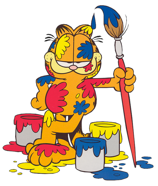 clipart of garfield the cat - photo #3